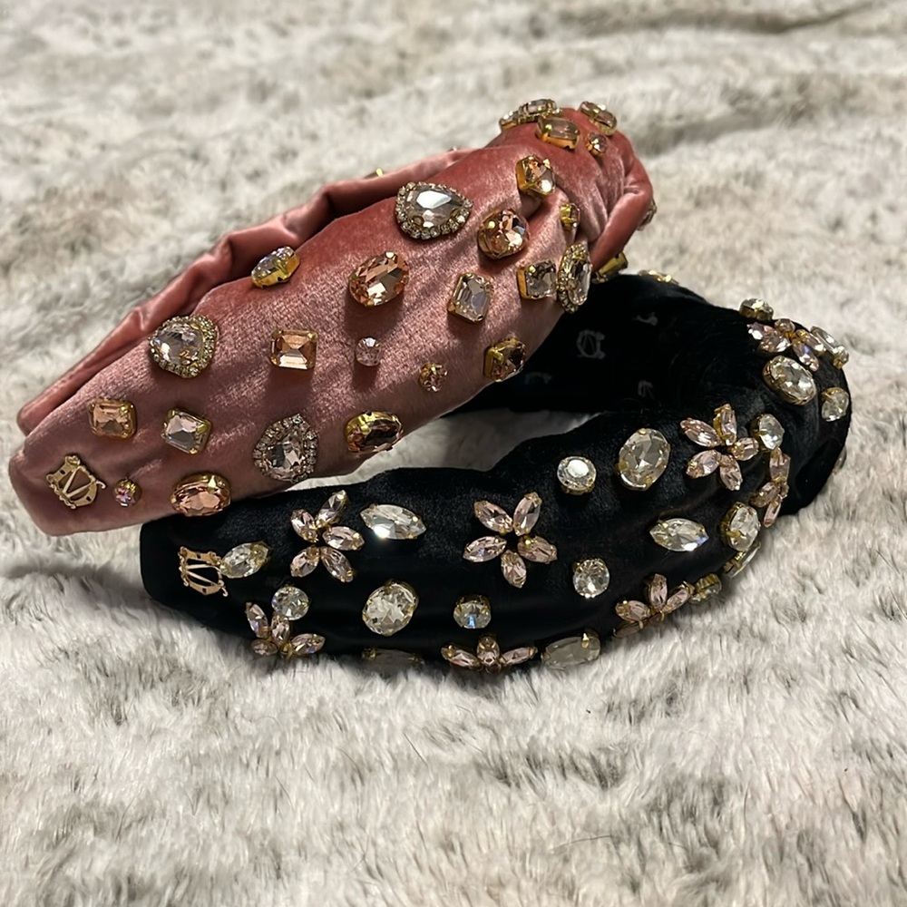 Victoria Dunn Jeweled Headbands - Set of 2